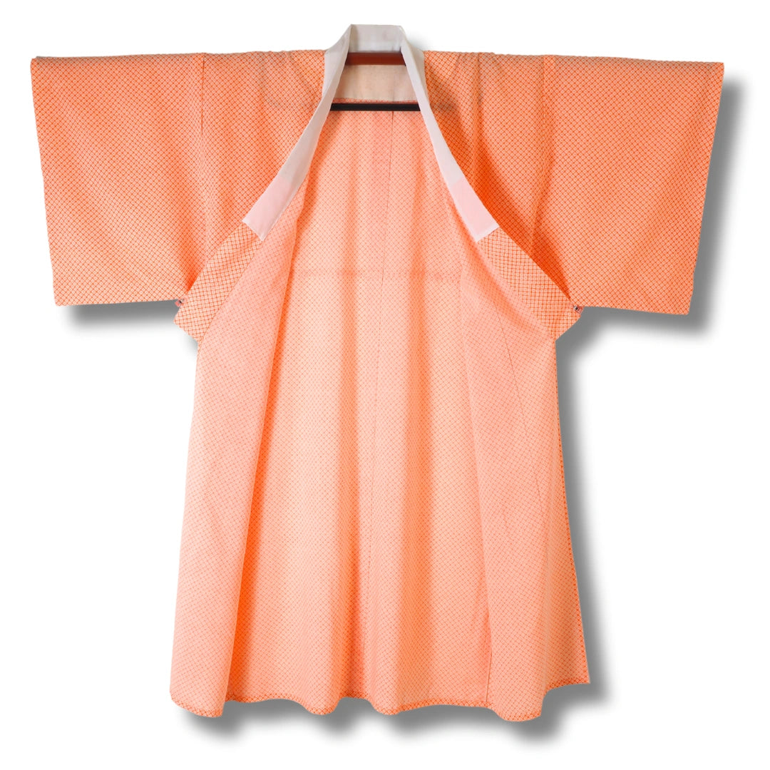 Vintage Damen Naga Juban apricot mit Muster