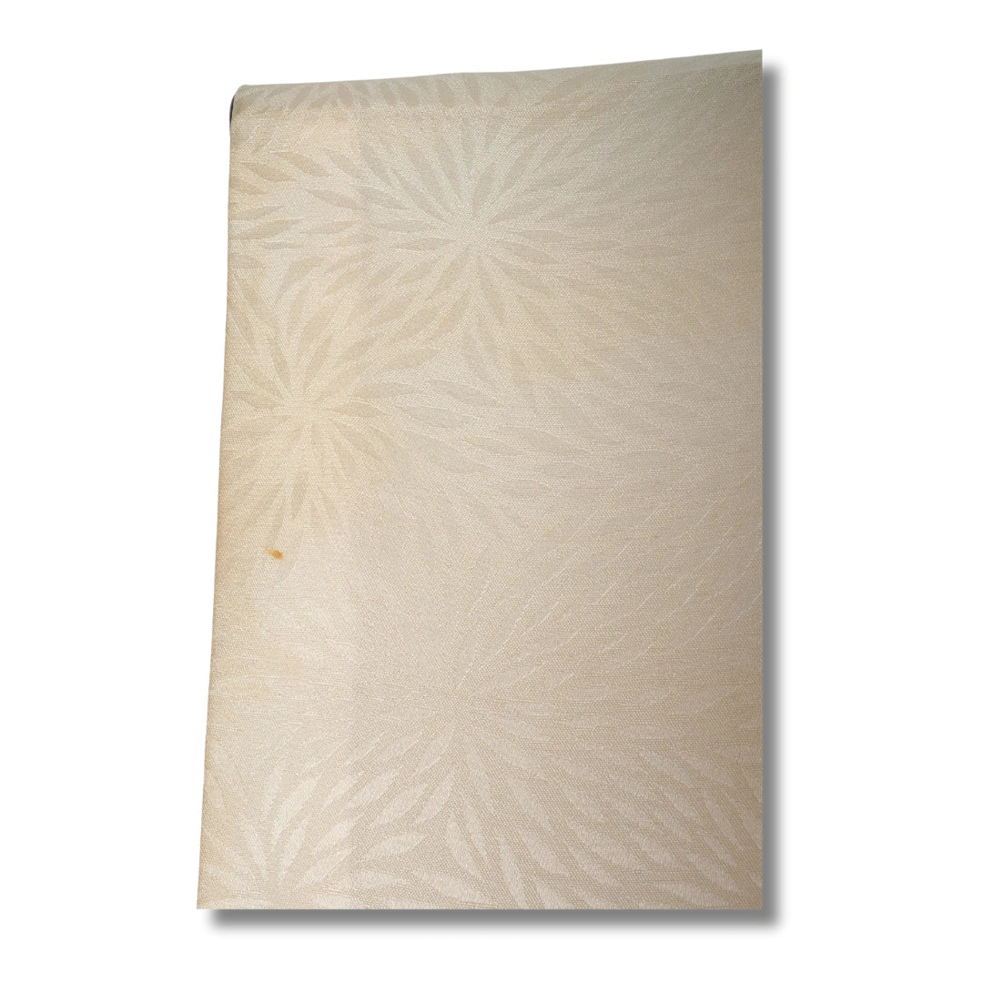 intage Naga-Juban Damen elfenbein – Kiku-Muster