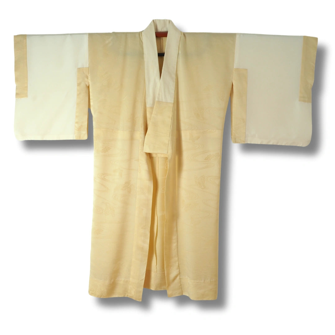 Vintage Damen Naga Juban Creme/Beige
