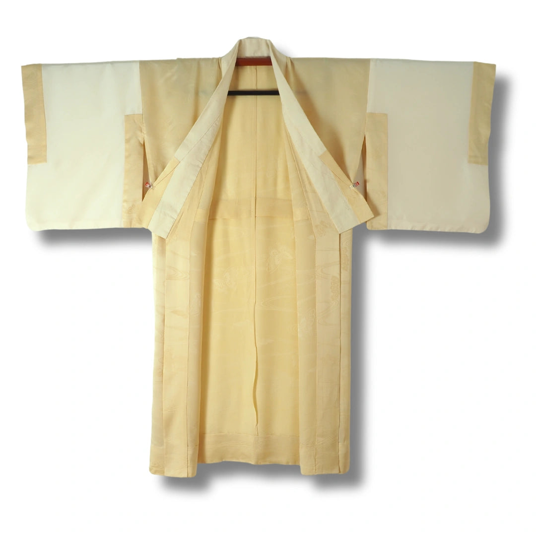 Vintage Damen Naga Juban Creme/Beige