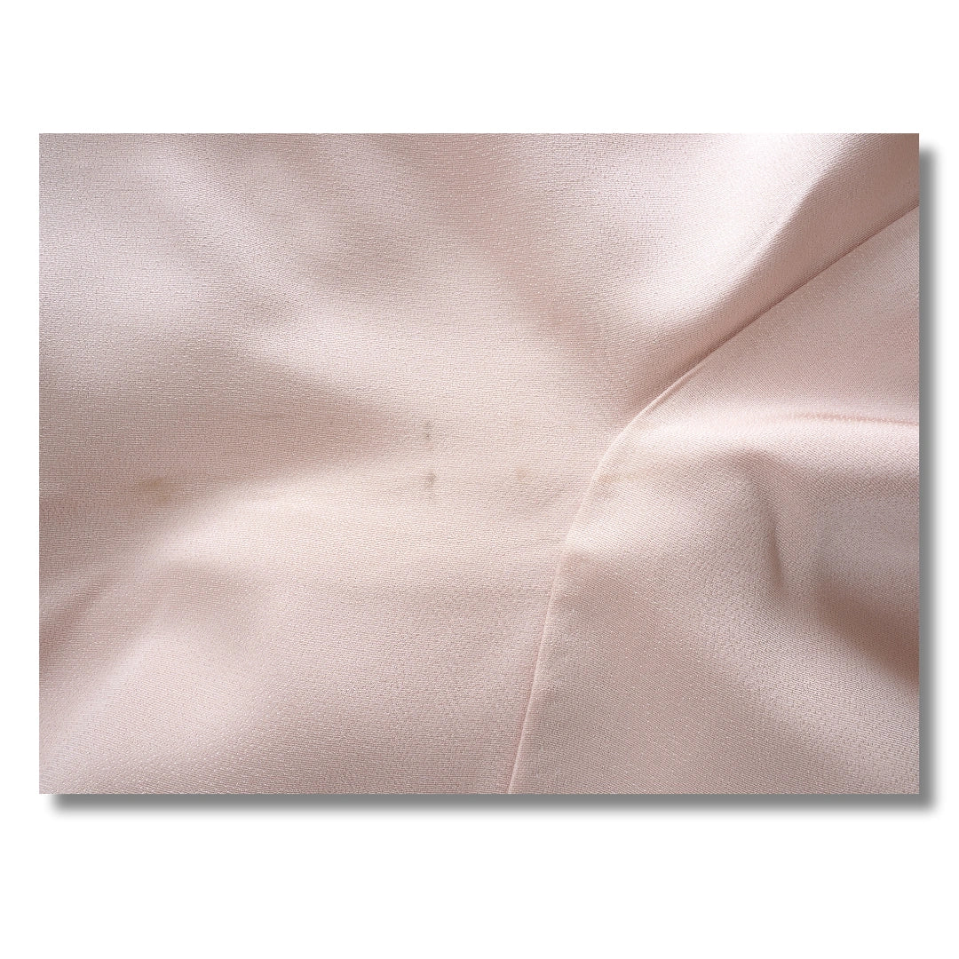 Vintage Damen Iro-Tomesode Kimono hellrosa mit Landschaft