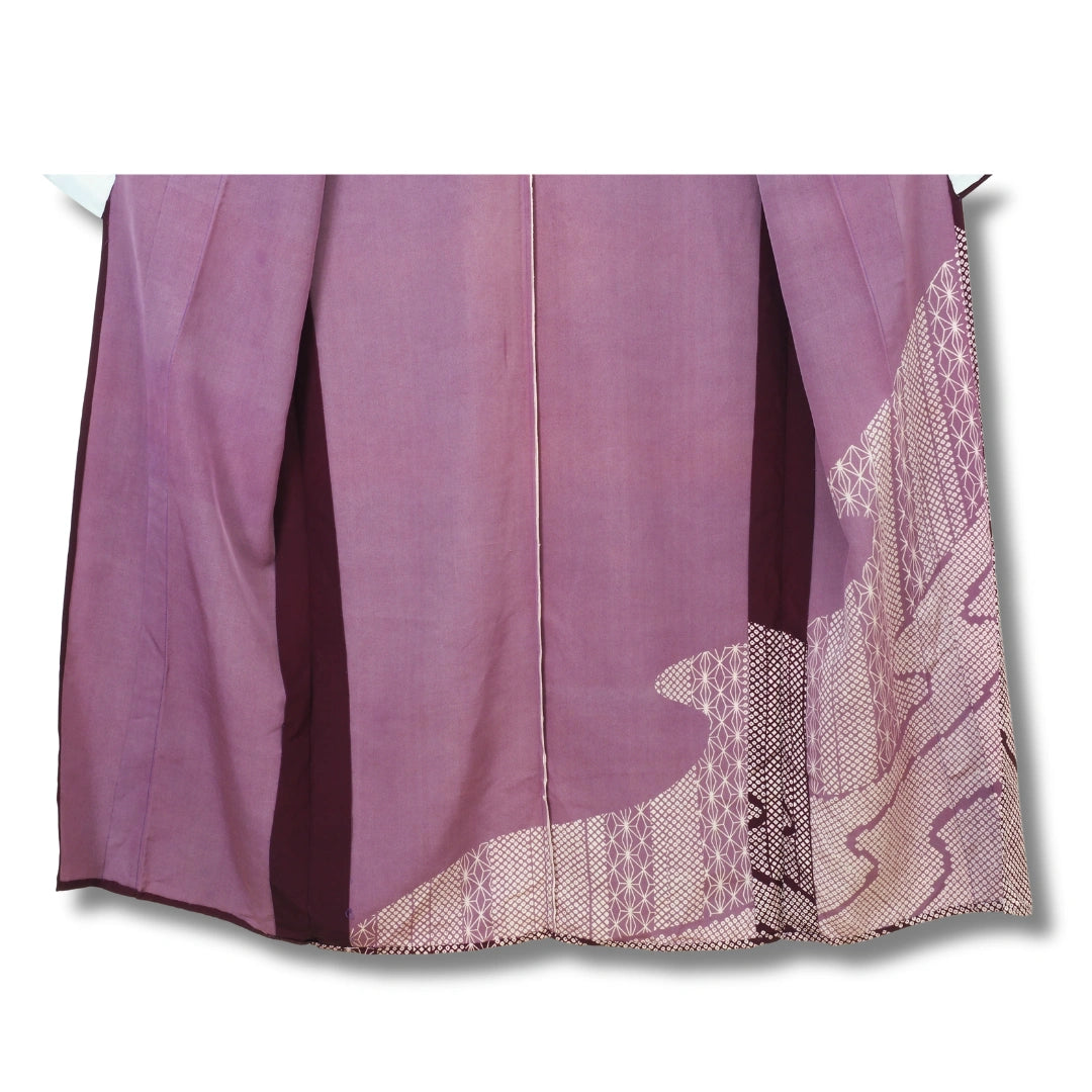 Vintage Damen Kimono lila