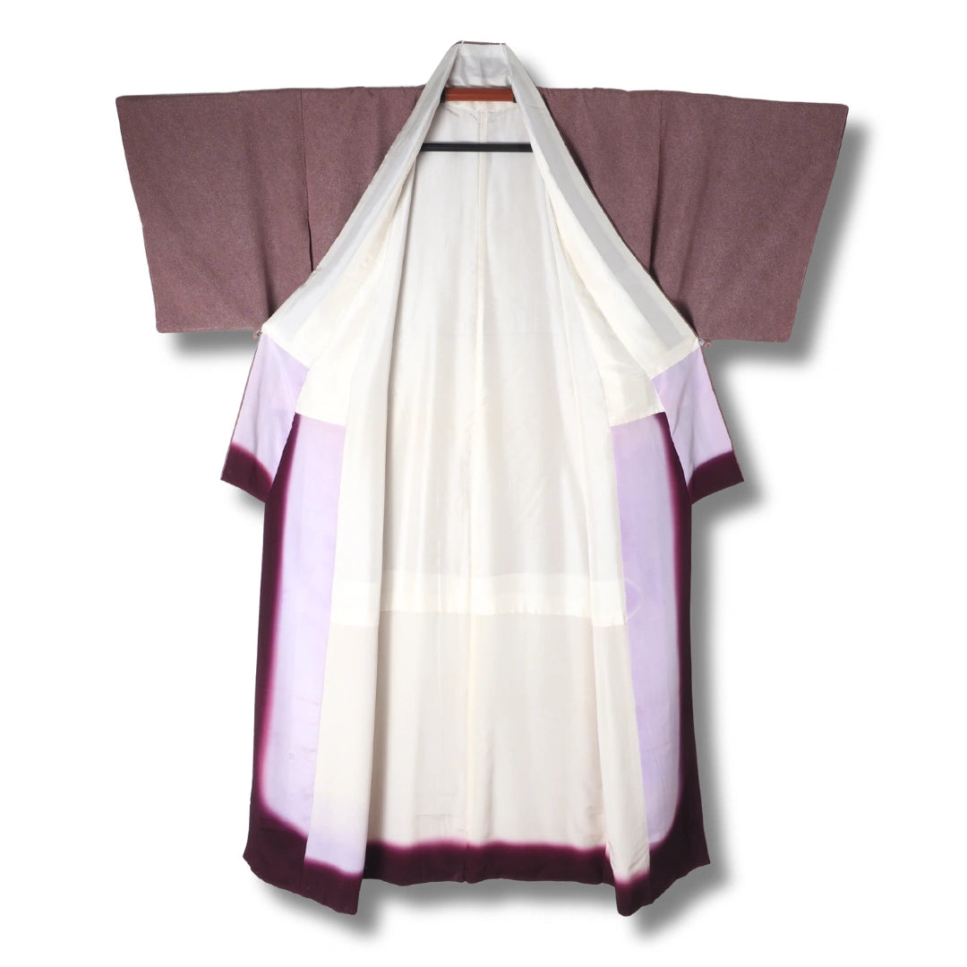 Innenansicht eines Vintage Komon Kimono