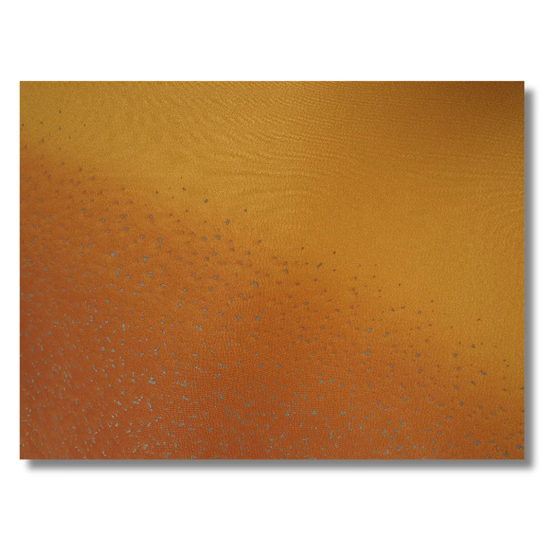Detail Stoff mit feinen goldenen Sprenkeln