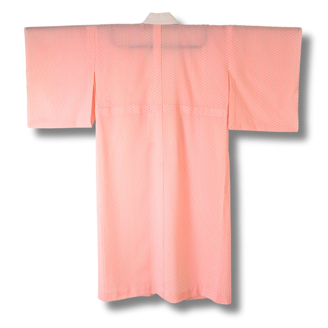 Vintage Damen Juban Rosa mit Asanoha-Muster