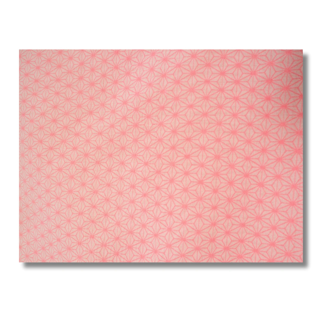 Vintage Damen Juban Rosa mit Asanoha-Muster
