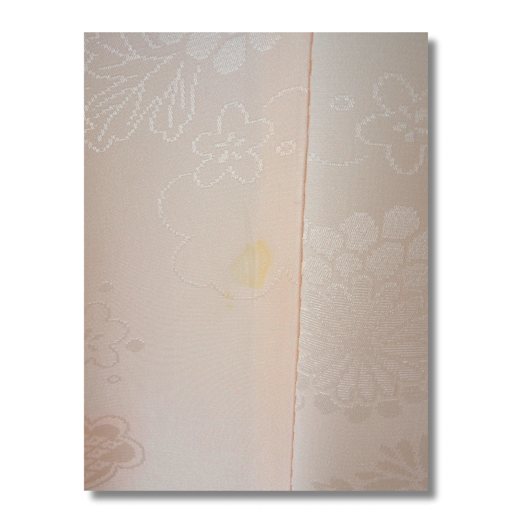 Vintage Damen Naga-Juban rose mit Blumen