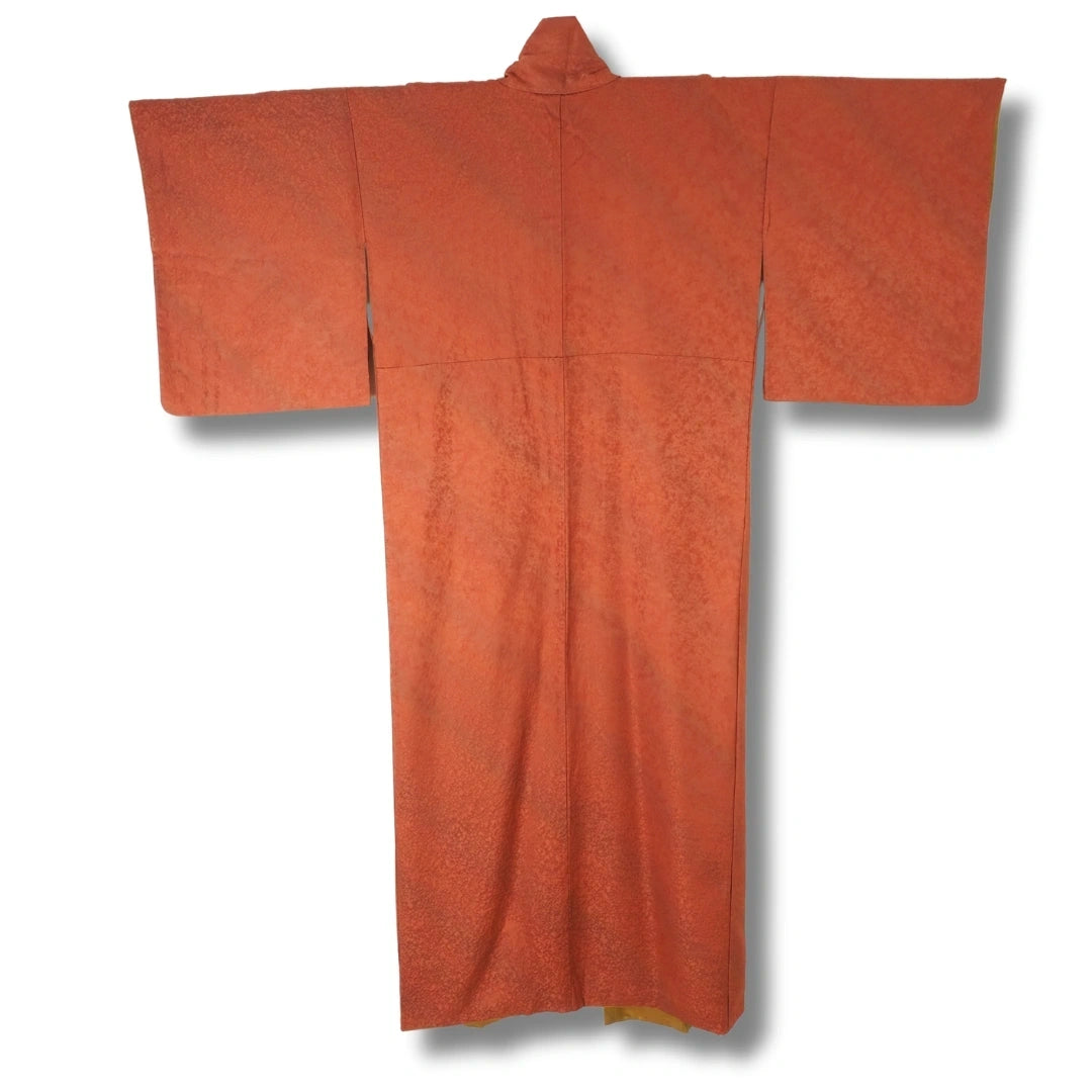 Vintage Iromuji Damen Kimono Rot mit Stempel