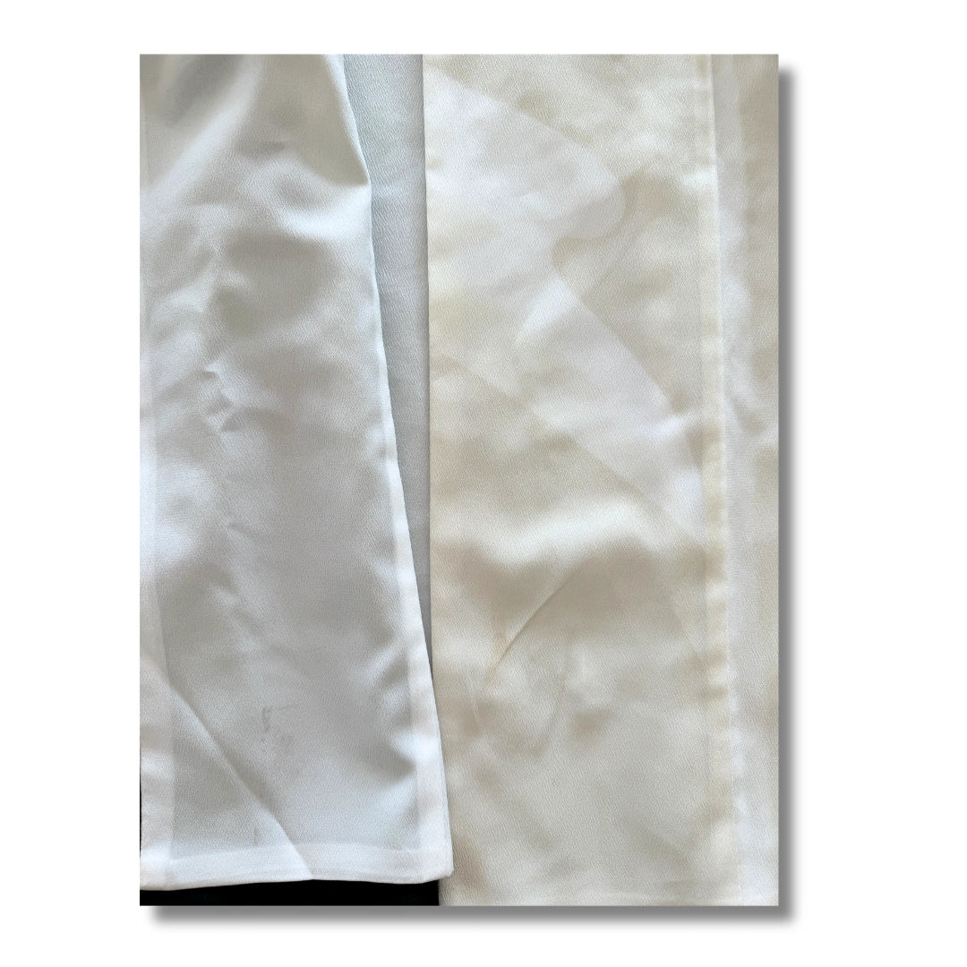 Detail der Innenverarbeitung eines Kimono