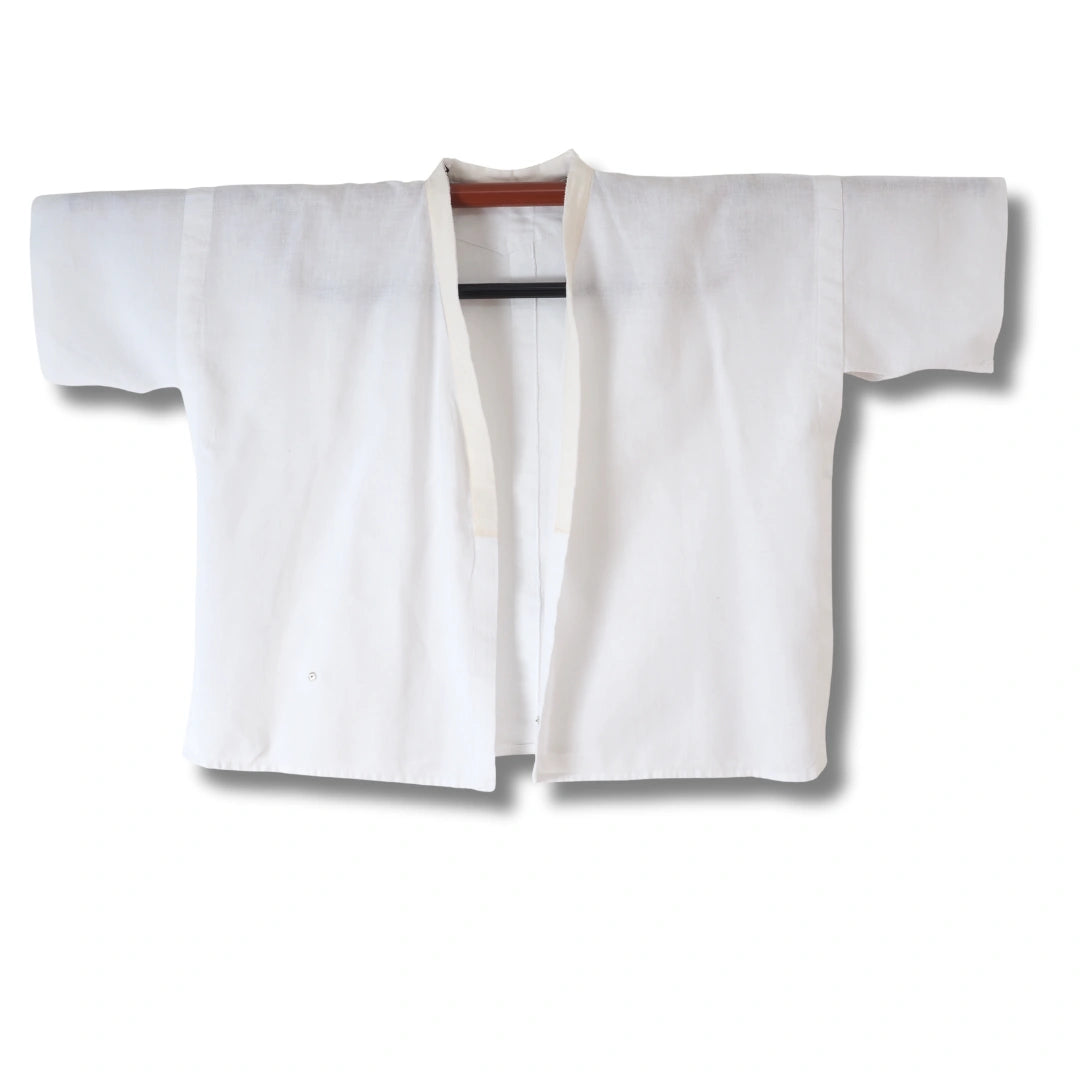 Vintage Damen Hada-Juban Weiß (Kimono-Unterwäsche)