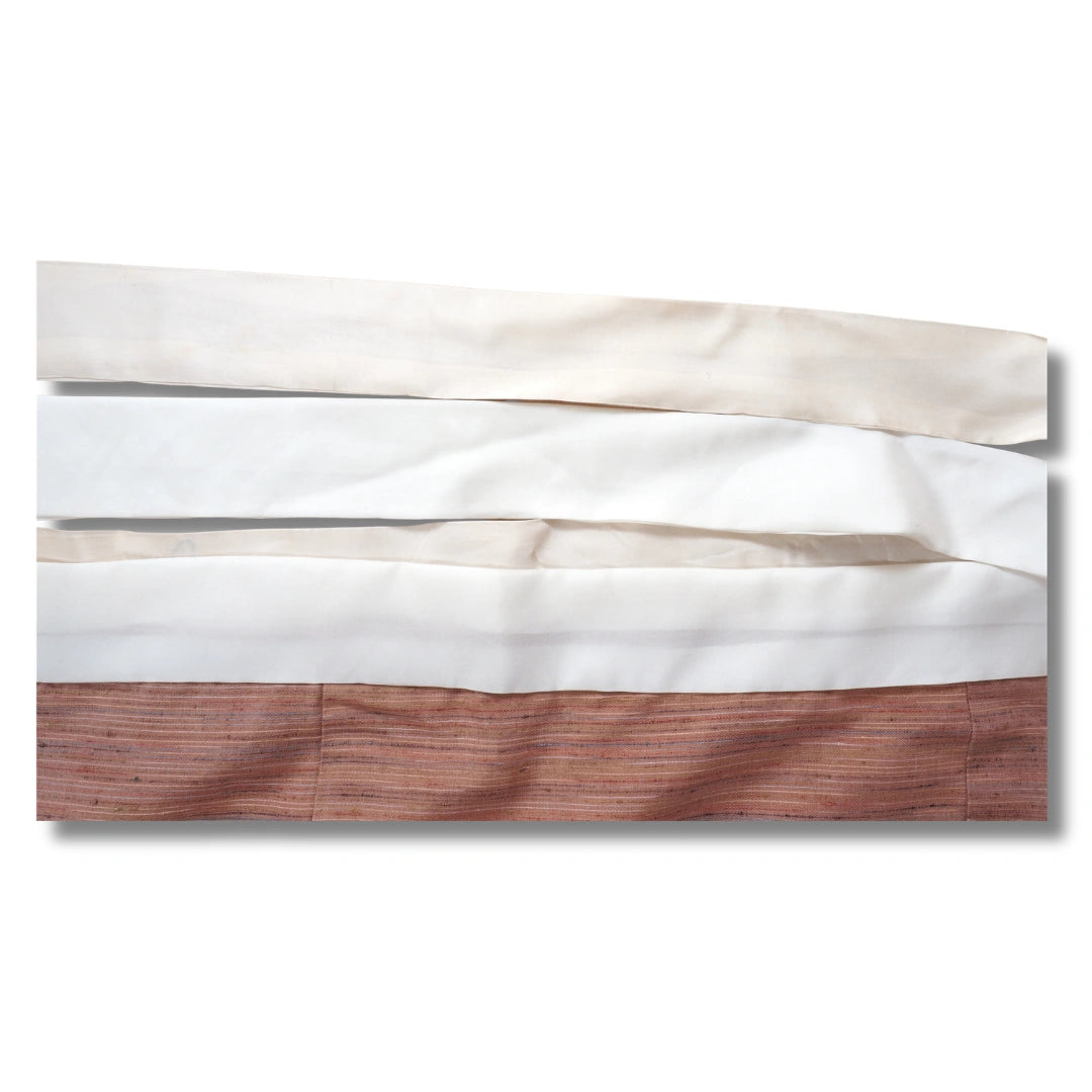 Bindeband eines Vintage Wickelrocks