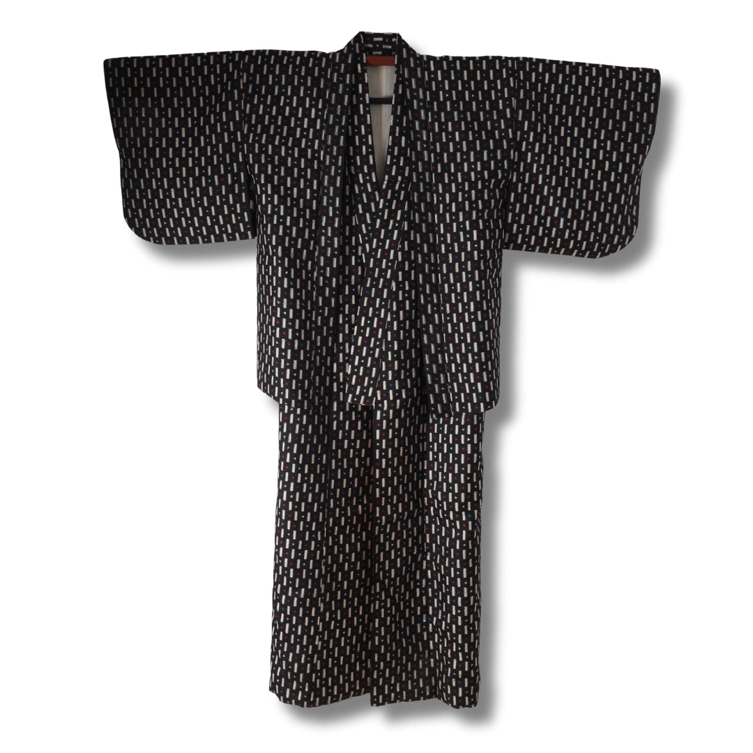 Vintage Damen Ensemble (Kimono & Haori) inkl. Haori Himo