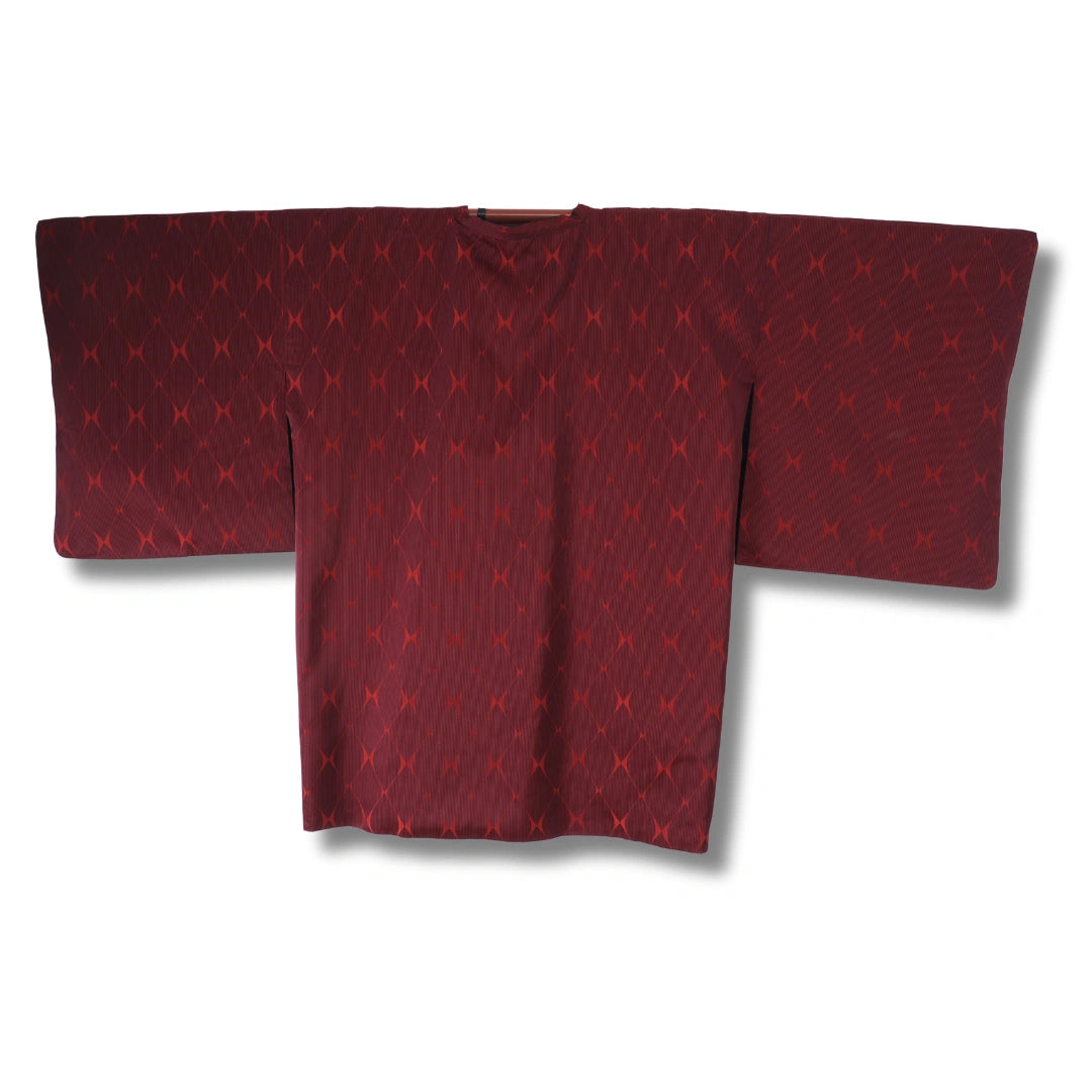 Vintage Ensemble Damen (Michiyuki & Wickelrock) Dunkelrot