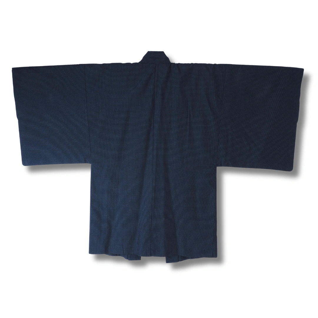 Vintage Herren Haori dunkelblau mit Greifvogel