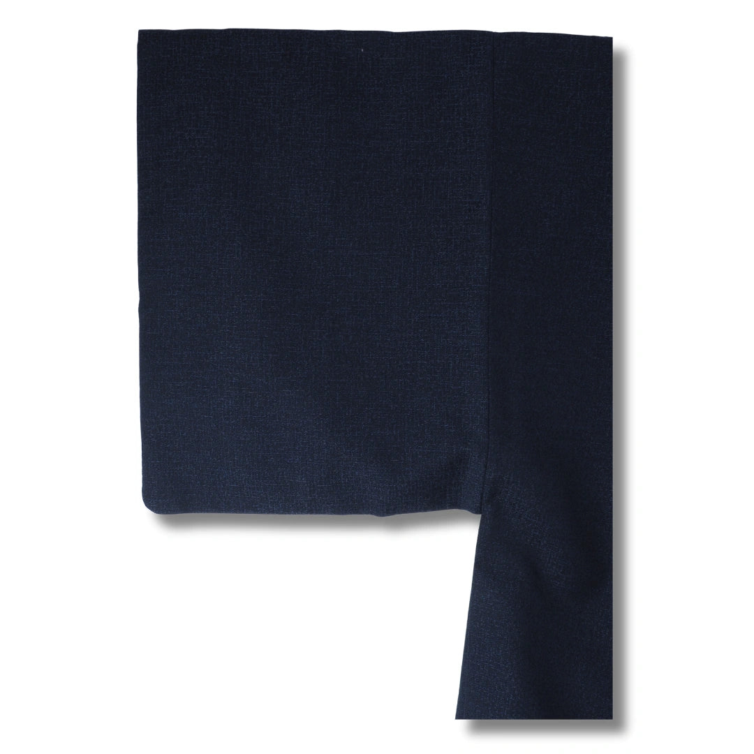 Vintage Herren Haori dunkelblau mit lila Innenseite