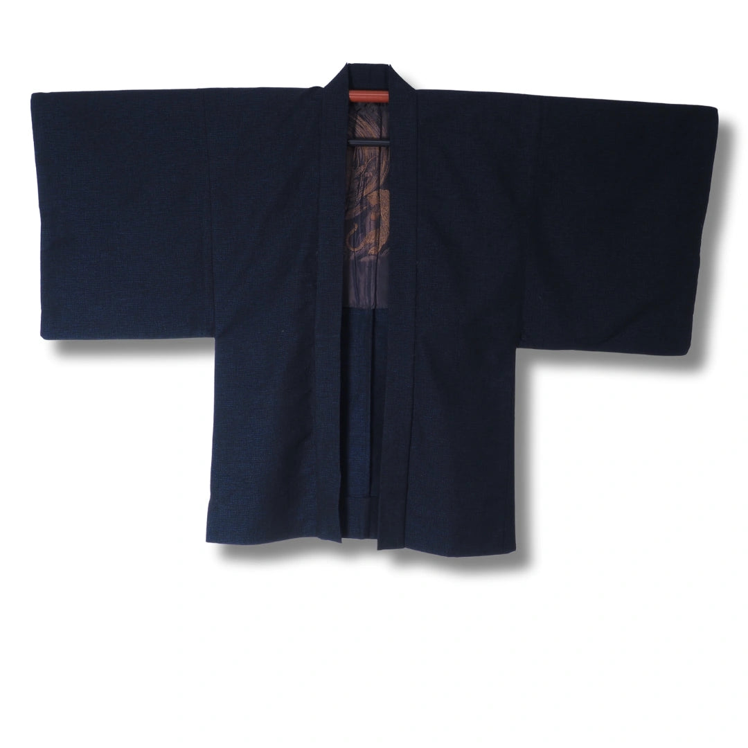 Vintage Herren Haori Dunkelblau mit Tiger