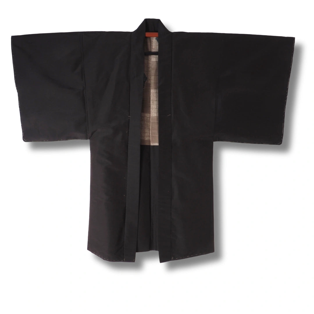 Vintage Herren Haori dunkelbraun