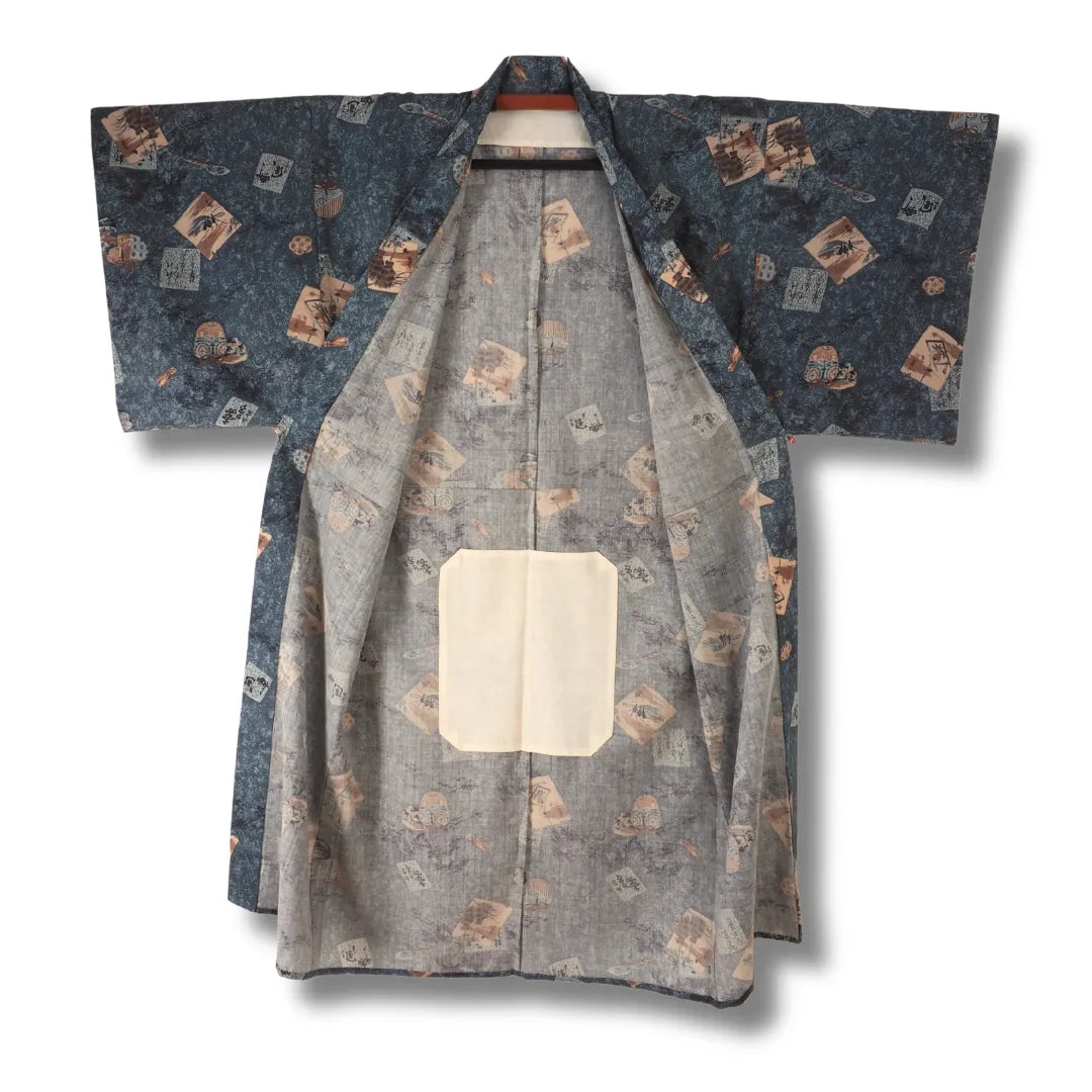 Innenansicht des Vintage Herren Juban aus Japan