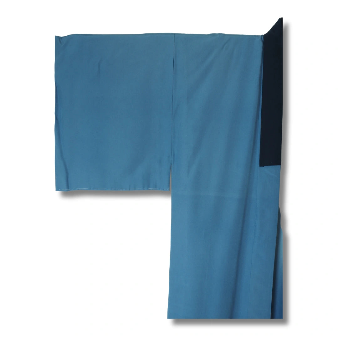Vintage Herren Juban blau Fuji