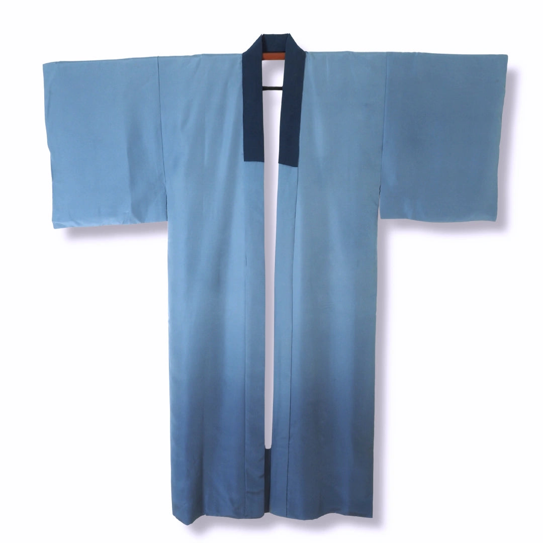 Vintage Herren Juban hellblau