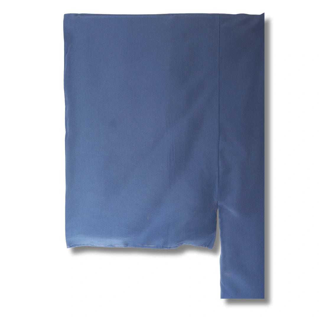 Vintage Herren Juban Hellblau mit Landschaftsmotiv