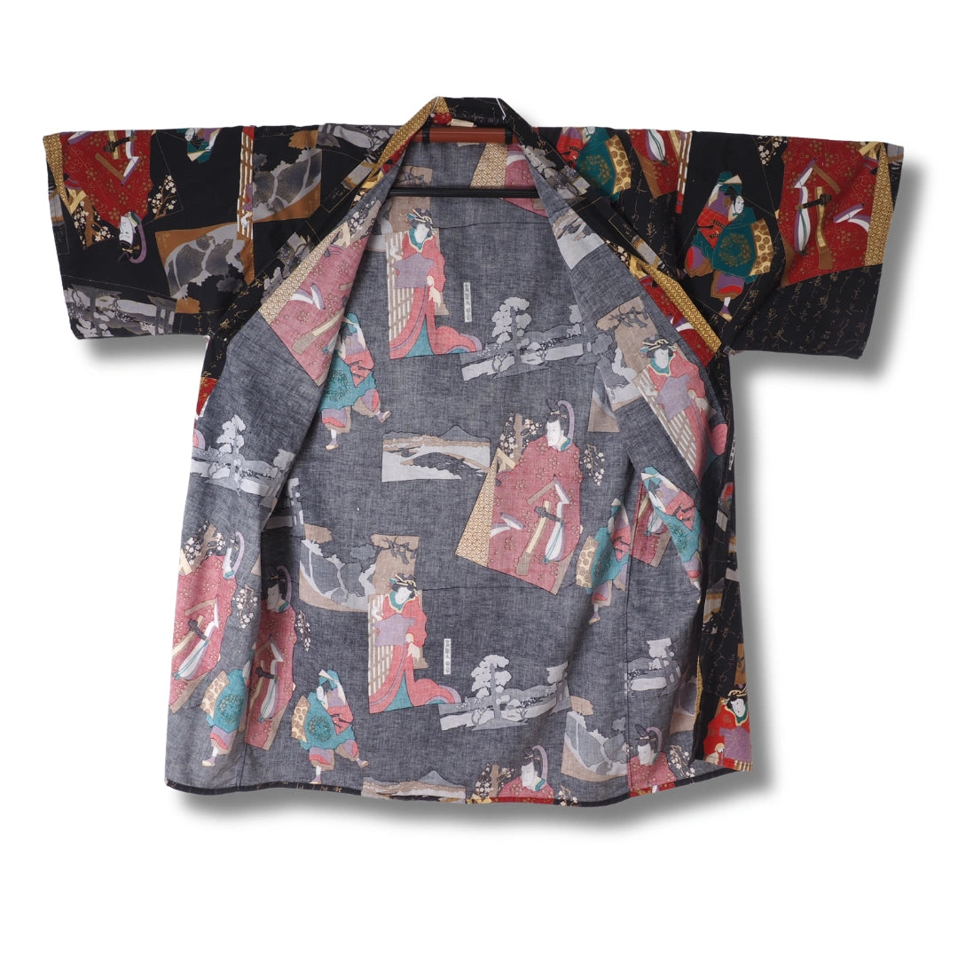 Innenansicht Yukata Kinder mit leichtem Stoff