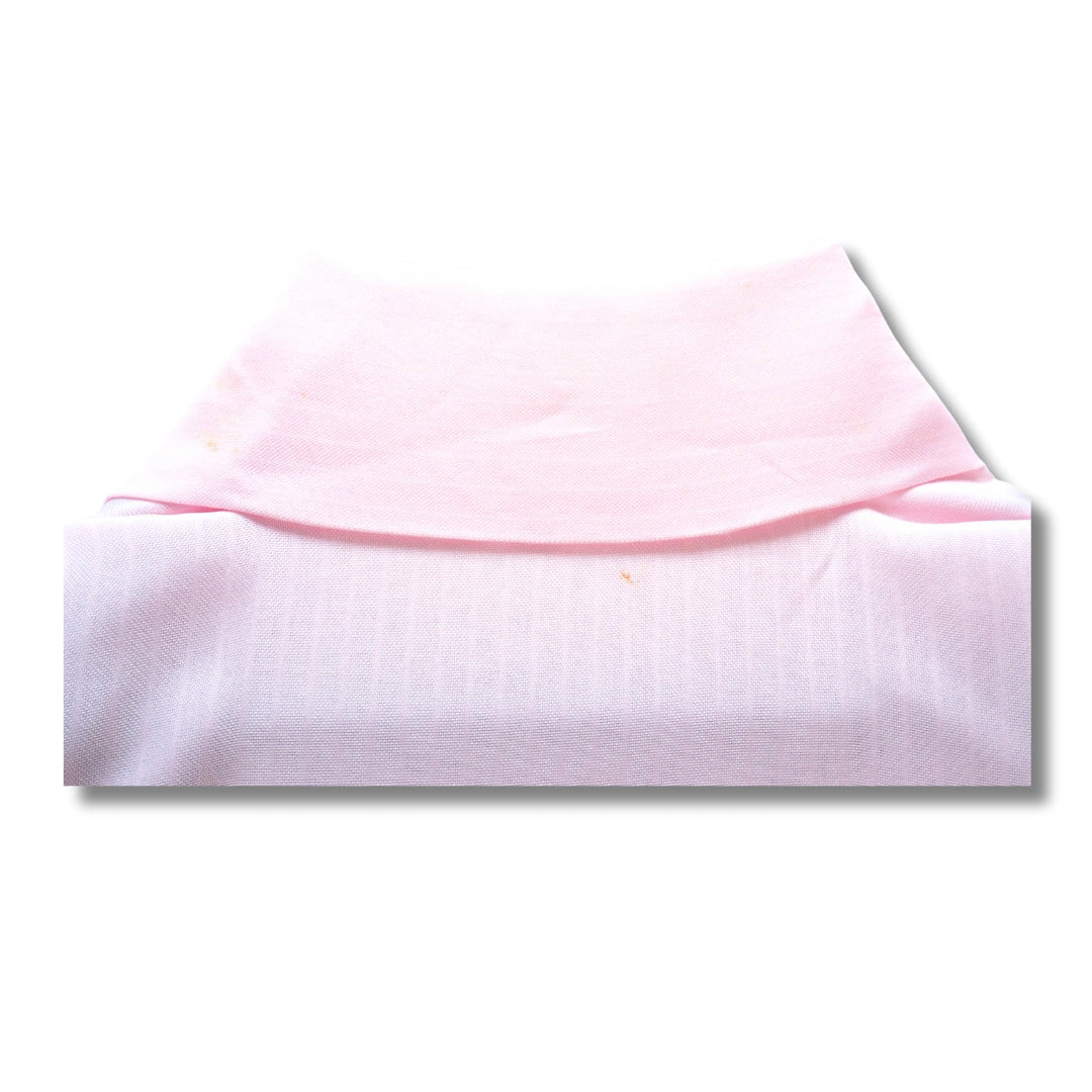 Vintage Kinder-Juban Rosa mit Streifenmuster (Größe 128–140)