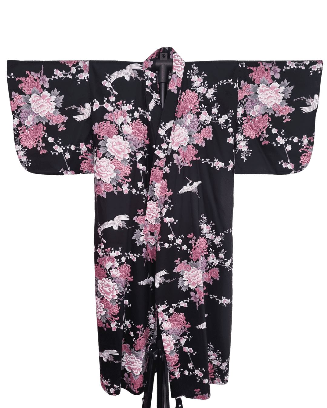 Damen Yukata Pfingstrosen und Kranich