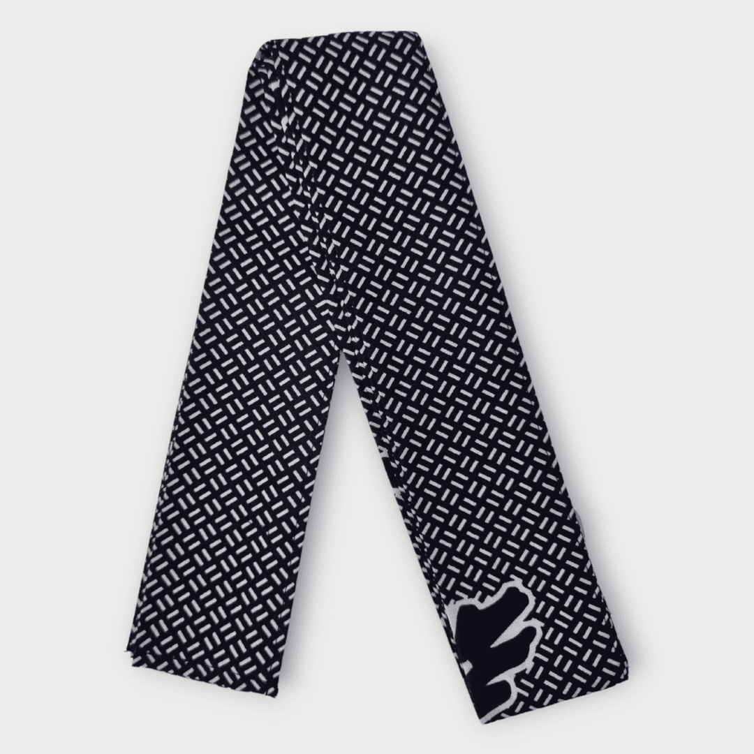 Yukata Herren Kanji blau weiß inkl. Obi
