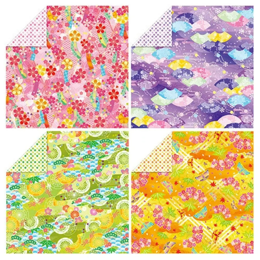 Doppelseitiges Yuzen Chiyogami Origami-Papier