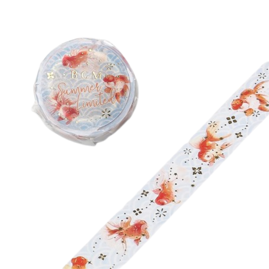 Washi Tape Rolle Goldfische #farbe_Goldfisch