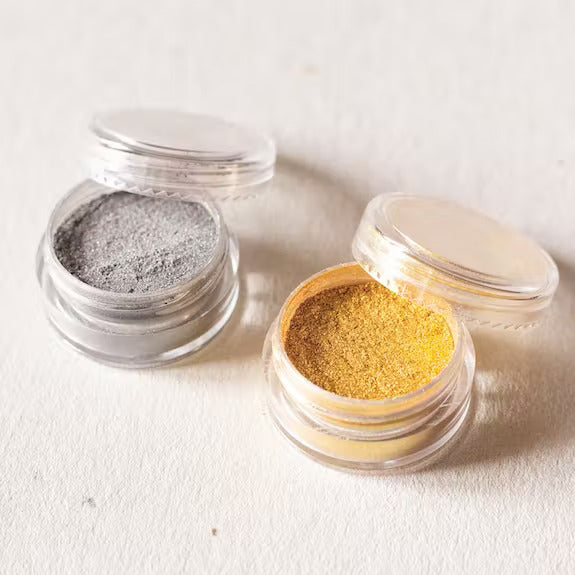 goldenes und silbernes Kintsugi-Pulver #farbe_Gold + Silber