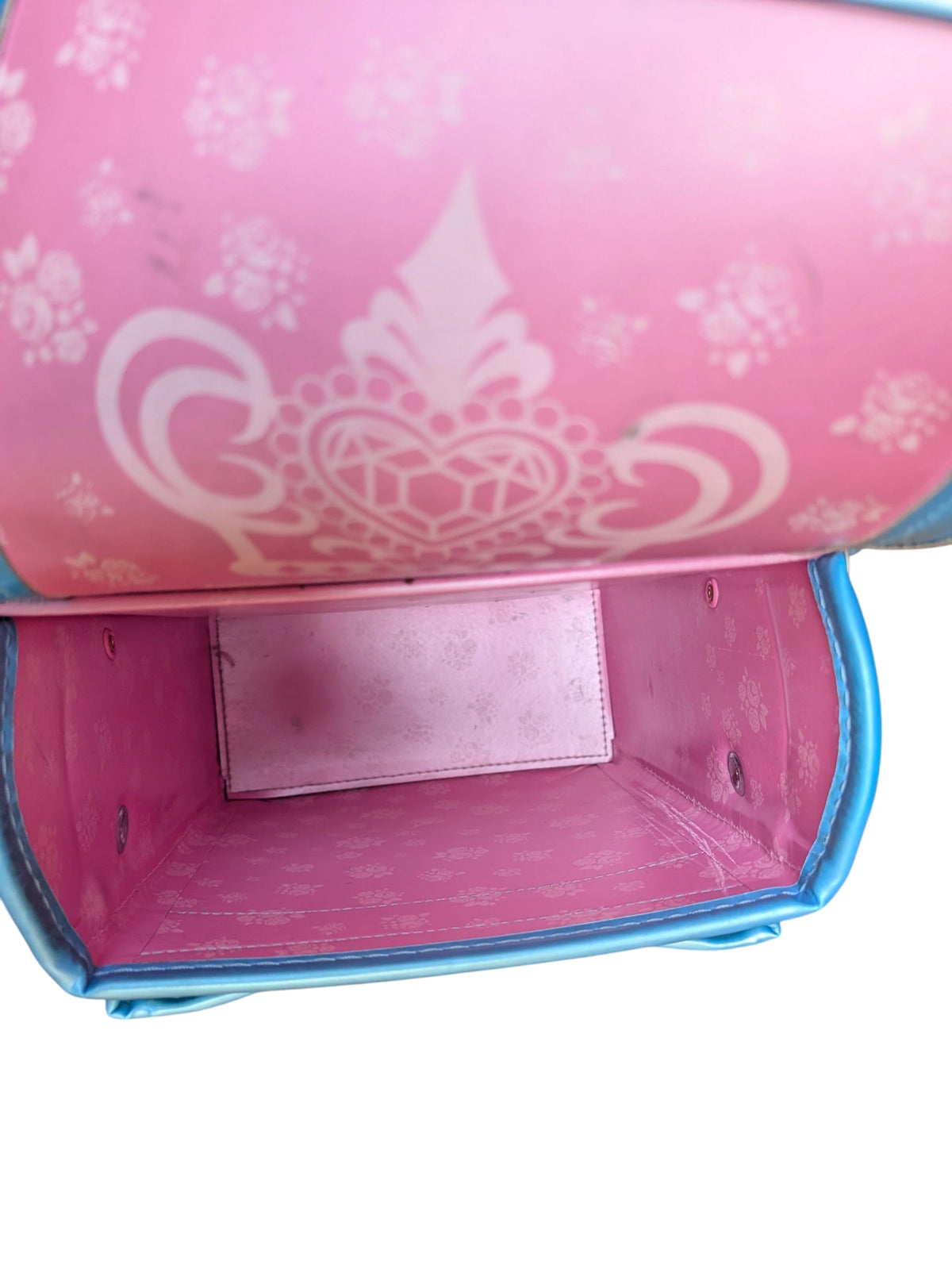 vintage - japanischer Rucksack randoseru hellblau #farbe_Hellblau