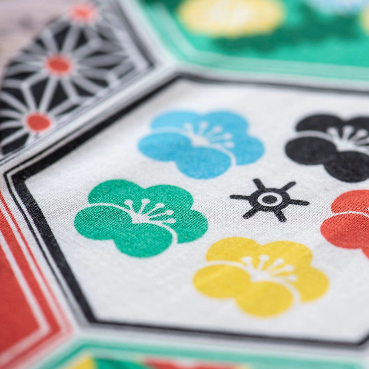 Koinobori Olympia Grösse mini Bio Baumwolle #farbe_Olympia
