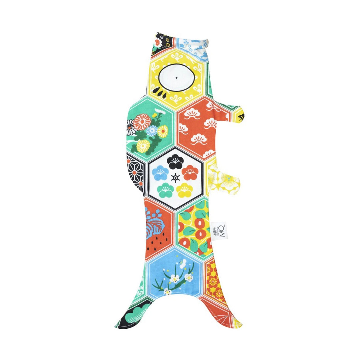 Koinobori Olympia Grösse mini Bio Baumwolle #farbe_Olympia