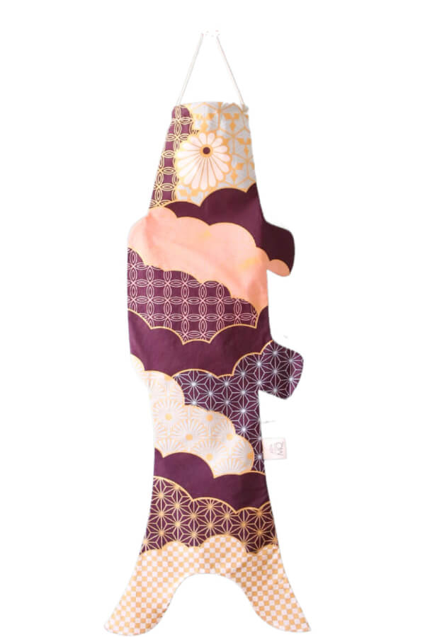 Koinobori Größe S Atsushi Lila #farbe_Lila