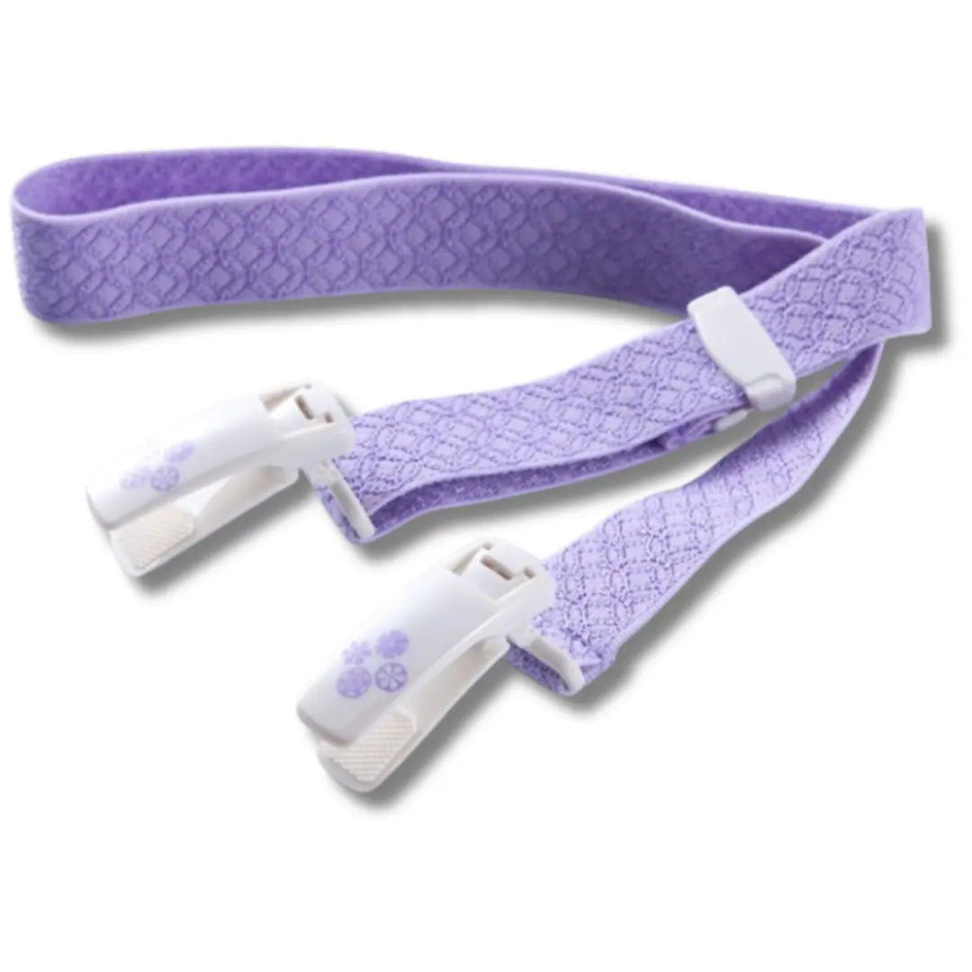 Lila Korin Belt mit Shippo Muster