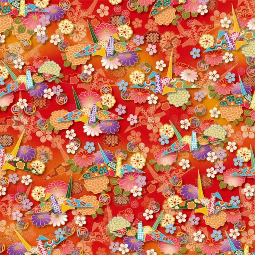 Kyō-Yūzen Washi Origami-Papier