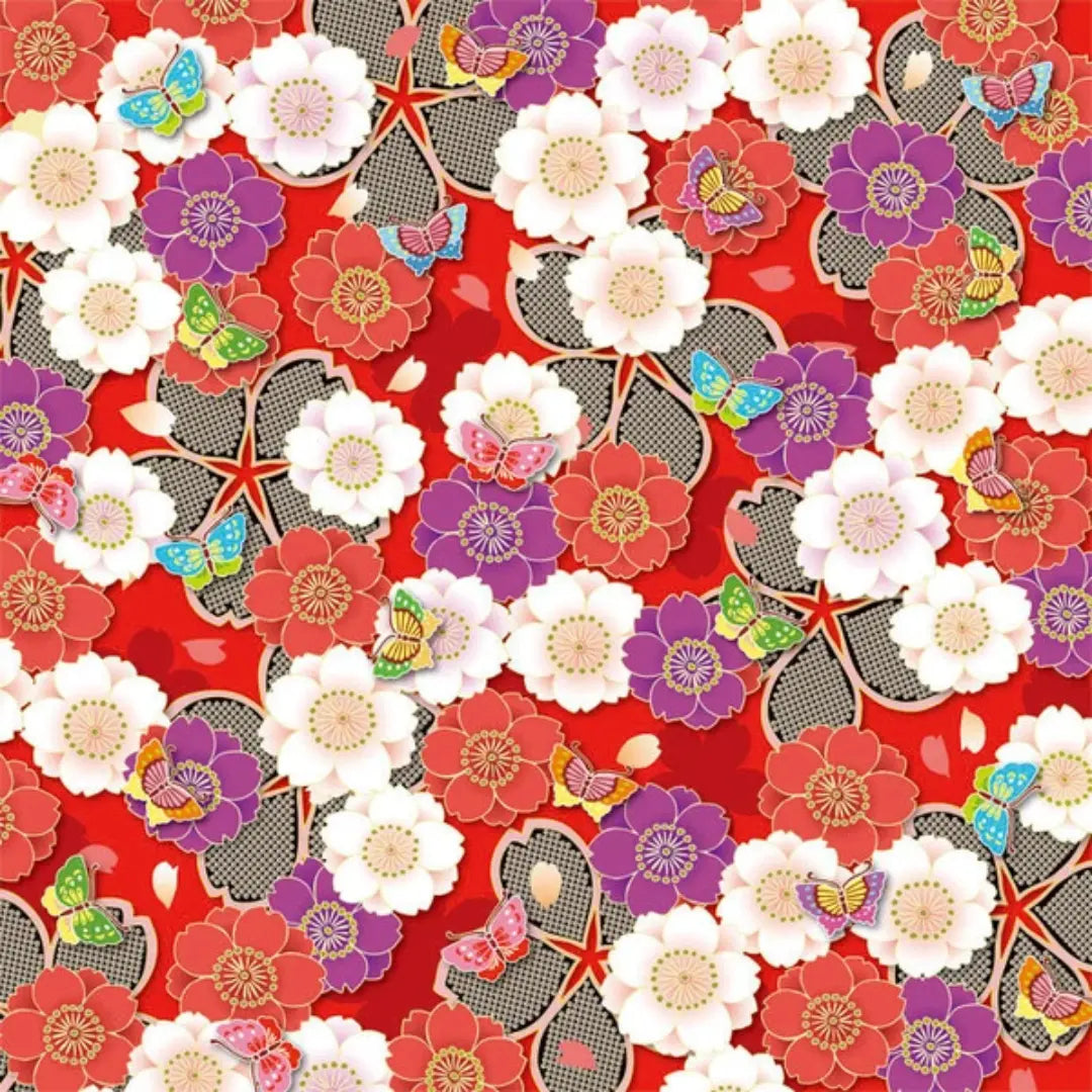 Kyō-Yūzen Washi Origami-Papier