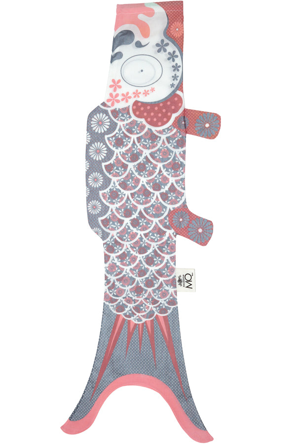 Koinobori in Silber #farbe_Silber