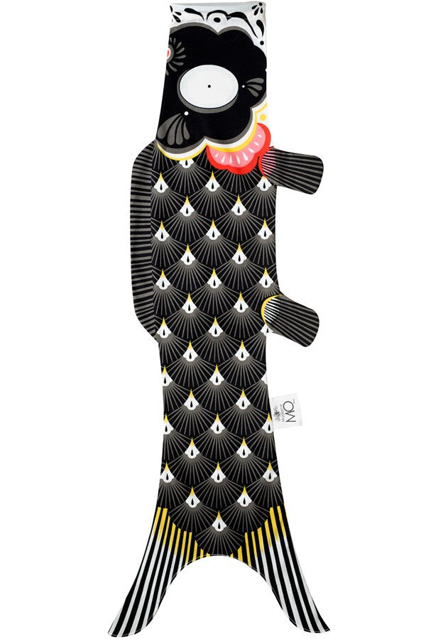 Koinobori Windsack schwarz #farbe_Schwarz