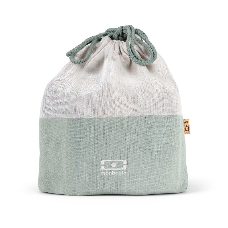Tasche für Bento Boxen in grün #farbe_Grün