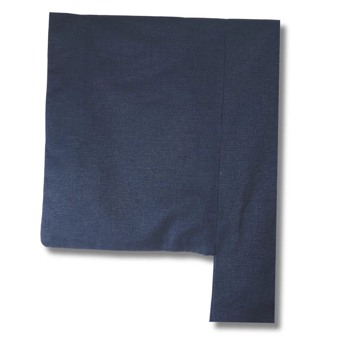 Ärmelansicht des dunkelblauen Herren-Haori
