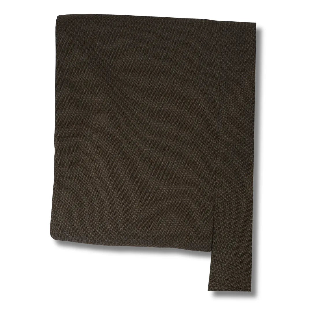 Ärmelansicht des olivbraunen Herren-Kimono