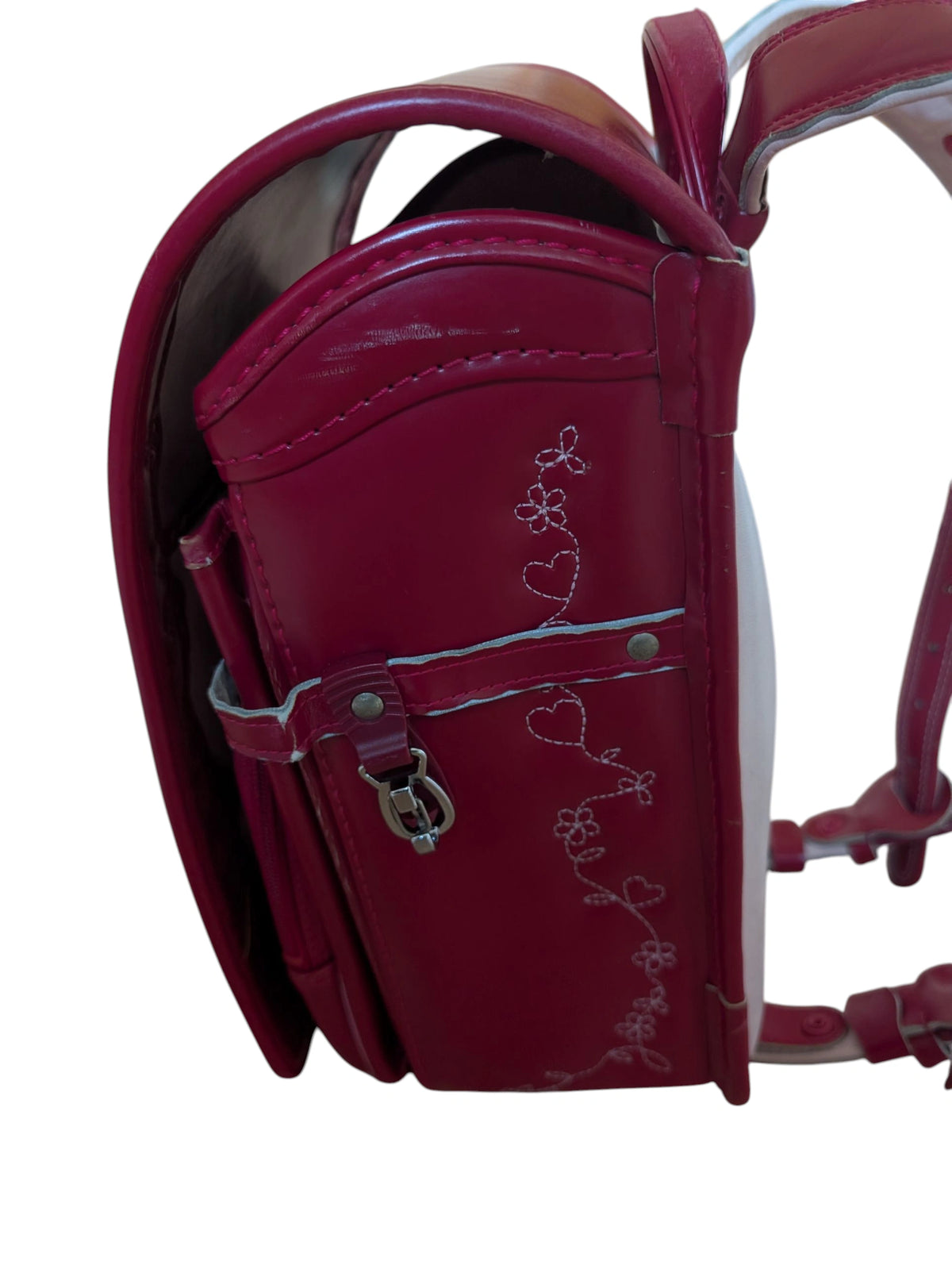 rot vintage - japanischer Schulrucksack randoseru #farbe_Rot