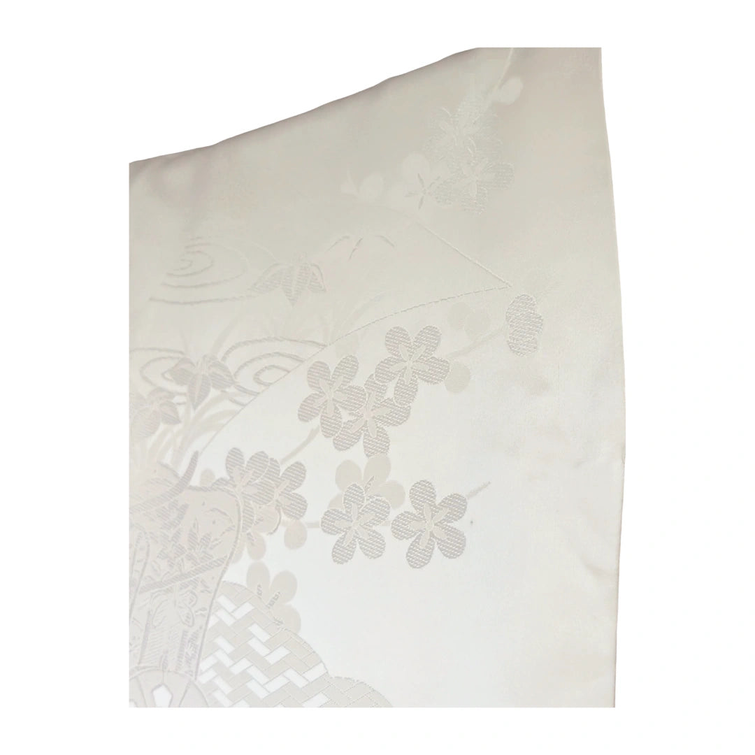 Vintage Iro-Uchikake Kimono weiß
