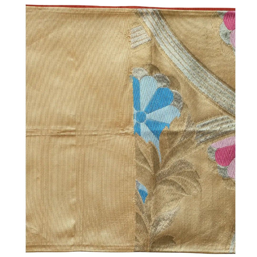 Vintage Fukuro Obi mit leichten Gebrauchsspuren im nicht sichtbaren Bereich