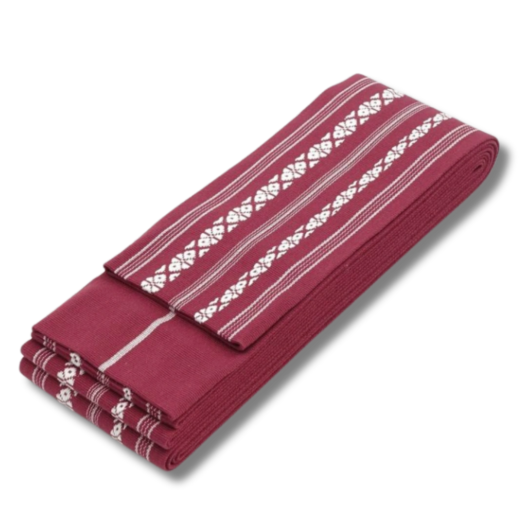 Kaku Obi Weinrot #farbe_Weinrot