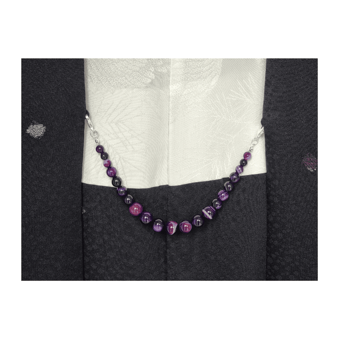 Haori Himo Kette Lila Achat