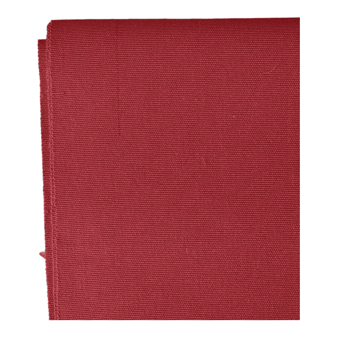 Vintage Hiraki shitate Nagoya Obi Rot mit Fransen